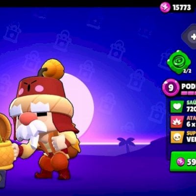 Conta brawl stars de 2018 full acesso com shelly estelar, com mais de 2k gasto