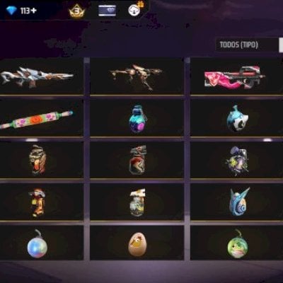 Conta Free fire