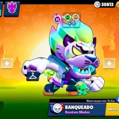 Conta de Brawl Stars com todos os brawlers