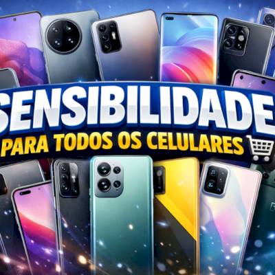 🛒 SENSIBILIDADE PREMIUM PARA TODOS OS CELULARES