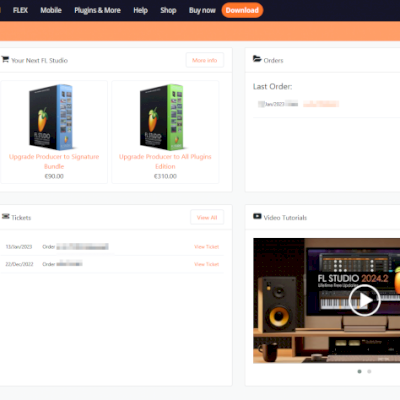 FL STUDIO 24 - Conta original no site com licença PRODUCER