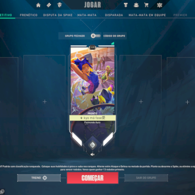 CONTA VALORANT - PRATA 1, LEVEL 119, COM SKINS - FULL ACESSO