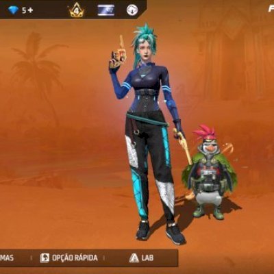 Ponta de free fire gemada