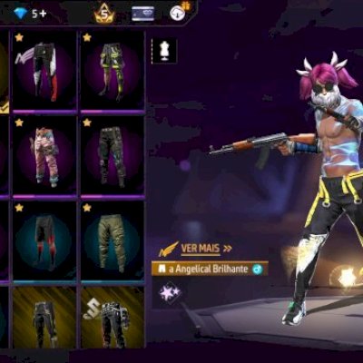 conta free fire gemada