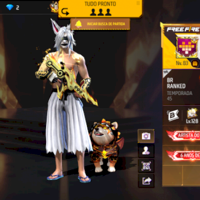 Conta nível 83  muito gemada