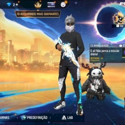 Conta ff antiga com vários intes