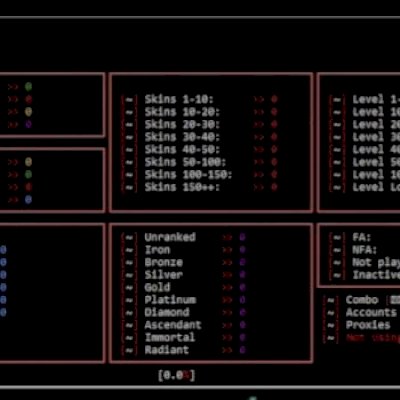 Valorant Checker | Captura De Contas Nfa E Fa