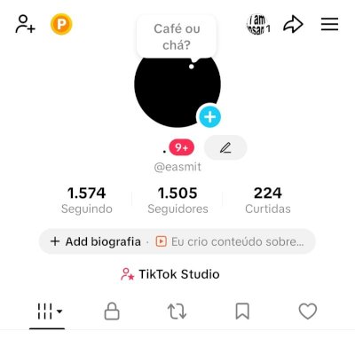 CONTA TIKTOK 1,5K SEGUIDORES REAIS ATIVOS