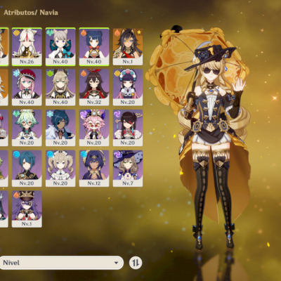 Conta Genshin Impact