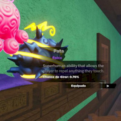 Conta roblox fruits battleground  magnética e paw