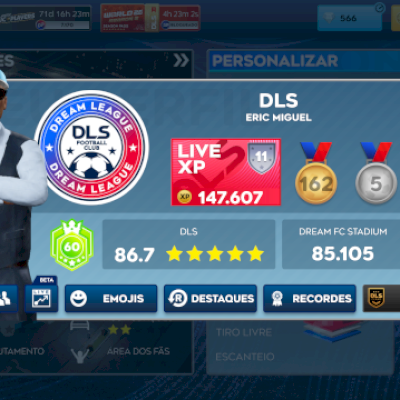 Vendo conta de DLS Muito boa!