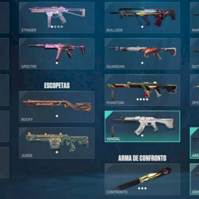 Conta Valorant com butterfly + phantom champions e karambit saqueadora