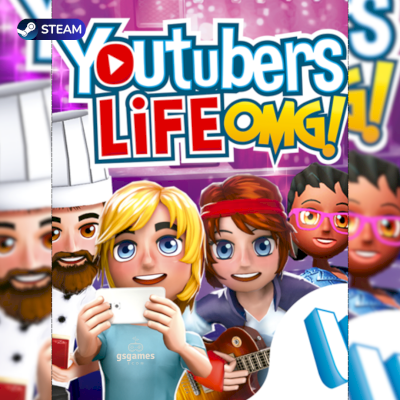 Youtubers Life + 10 Jogos De Simulação - Steam Offline (⚡Entrega Automática⚡)