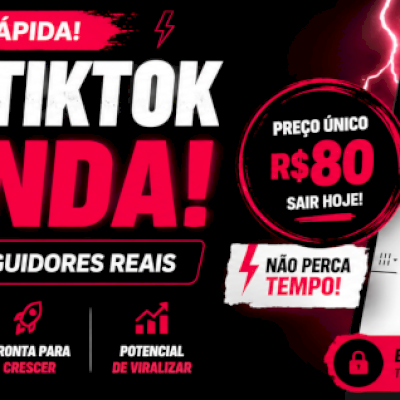 Conta com bastante seguidores para sair rapido