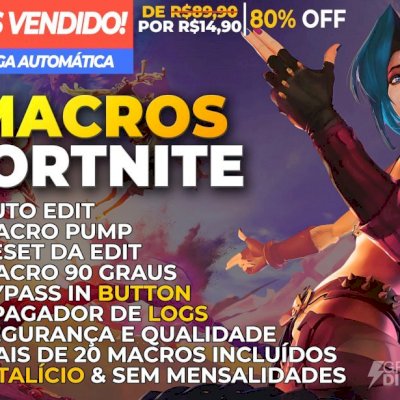 [Exclusivo] Macro para Fortnite | +20 Macros Inclusos
