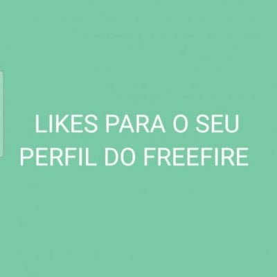 Likes no seu perfil do freefire