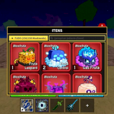 Conta de blox fruits