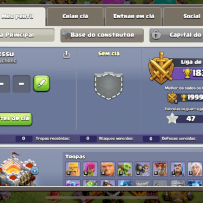 conta cv11 mais de mil gemas quase full