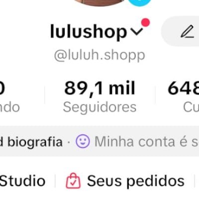 Conta Tiktok 89k seguidores monetizada