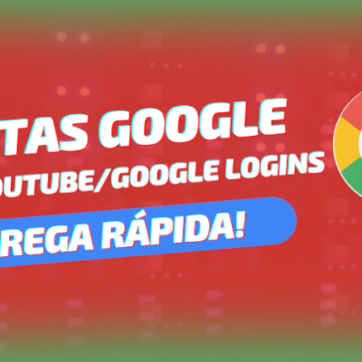 50x CONTAS GOOGLE (NÃO É GMAIL) + ENTREGA RÁPIDA