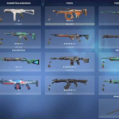 CONTA NFA VALORANT COM SKINS!