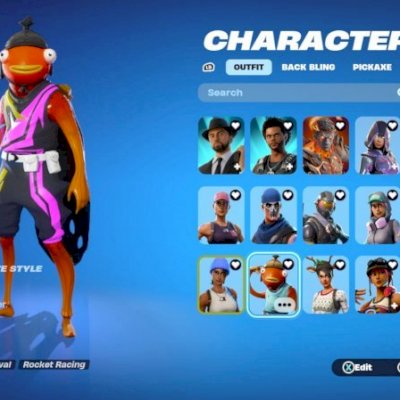 Conta Fortnite com v-buckss infinito + SKINS DA 3 TEMP