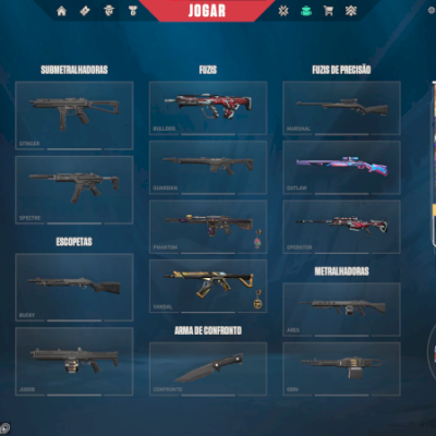 CONTA VALORANT PHATOM PRELÚDIO VANDAL CHAMPIONS 2025