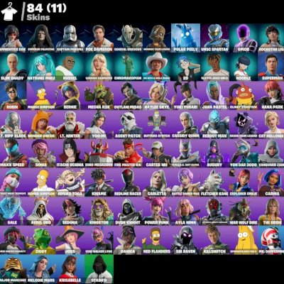 Conta Fortnite >> 84 Skins, Himiko Toga, Itachi, Miku e+ Entrega Automatica!