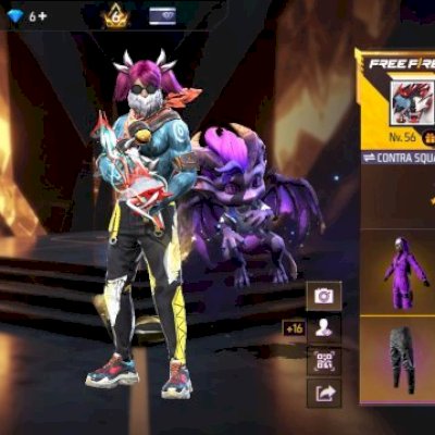 Freefire conta boa tá top