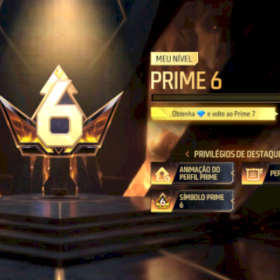 Conta super gemada nível 7 prime