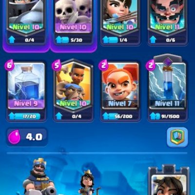 Conta de clash royale boa