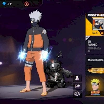 Conta Free fire antiga