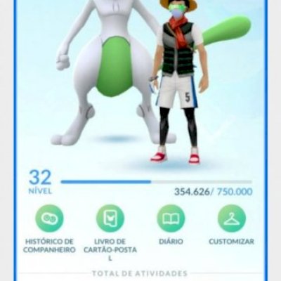 Conta Pokemon go quase todos os lendários shiny