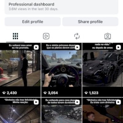 12k de Seguidores com engajamento forte