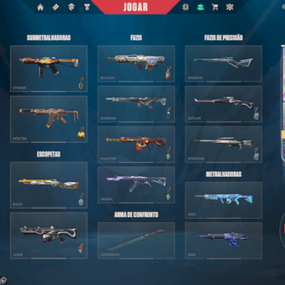 conta valorant 3.5k gastos