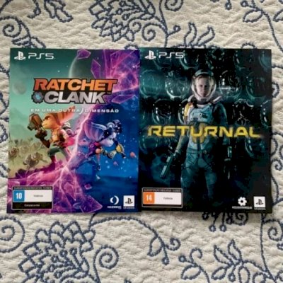 Ratchet and Clank e Returnal ( CÓDIGOS DIGITAIS )