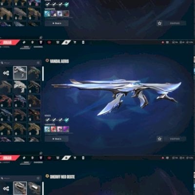 Conta de Valorant com Várias Skins | Kuronami, Aeris, Neo Oeste, Faca Butterfly