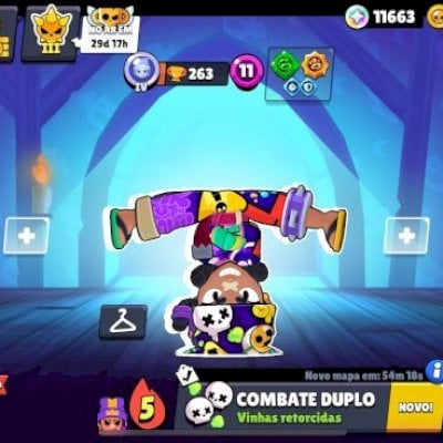 CONTA DE BRAWL STARS FAMA METEÓRICA — QUASE TOTALMENTE FULL!