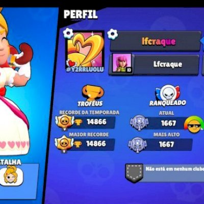 Conta do Brawl Stars sem vínculo atrelado, Piper