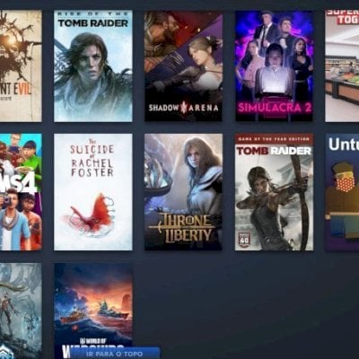 Conta steam contem resident evil 7, the sims 4, life is strange e light nightmar