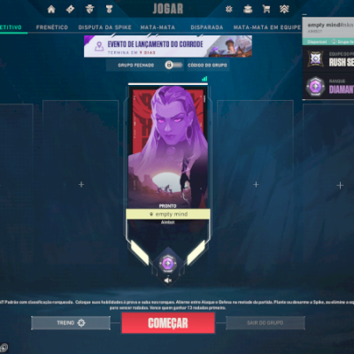 Conta de valorant full acesso