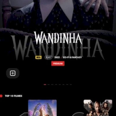 Apps de filmes e série.