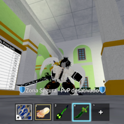 Conta blox fruits muito boa