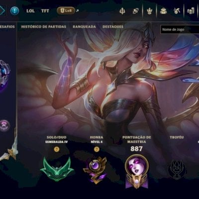 [CONTA HIGH-END] 561 SKINS | ELO ESMERALDA IV | CONTA DE COLECIONADOR