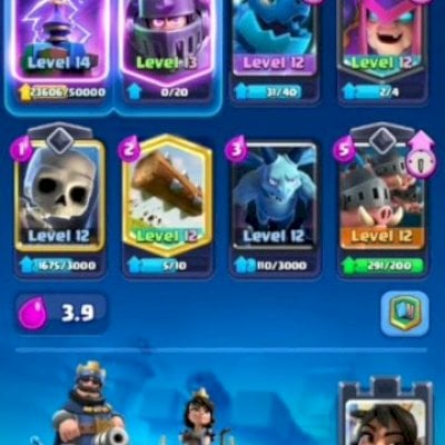Vendo conta de clash royale