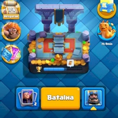 Clash royale raríssima com todas as cartas do jogo. Conta antiga