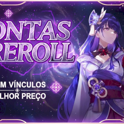 Contas Reroll Genshin Impact Início Perfeito Garantido!