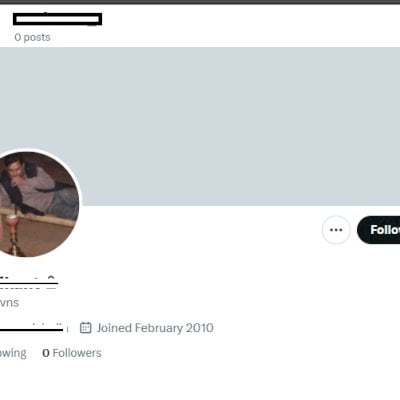 Conta X Twitter 2010 + Segura + confiavel