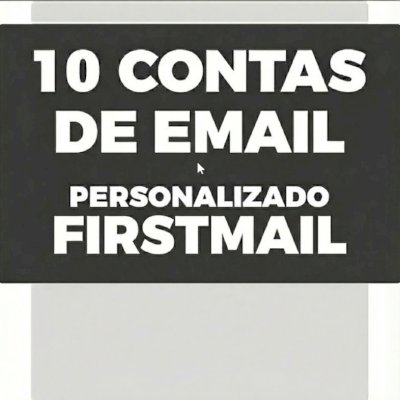 10 E-mails - Contas de E-mail com Múltiplos Preços