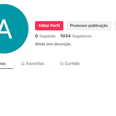 CONTA TIK TOK 1K DE SEGUIDORES BR ORGANICO (CONTAS TIK TOK)